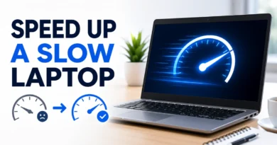 How to Speed Up a Slow Laptop