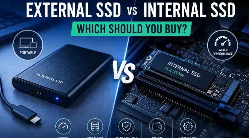 External SSD vs Internal SSD Which Should You Buy