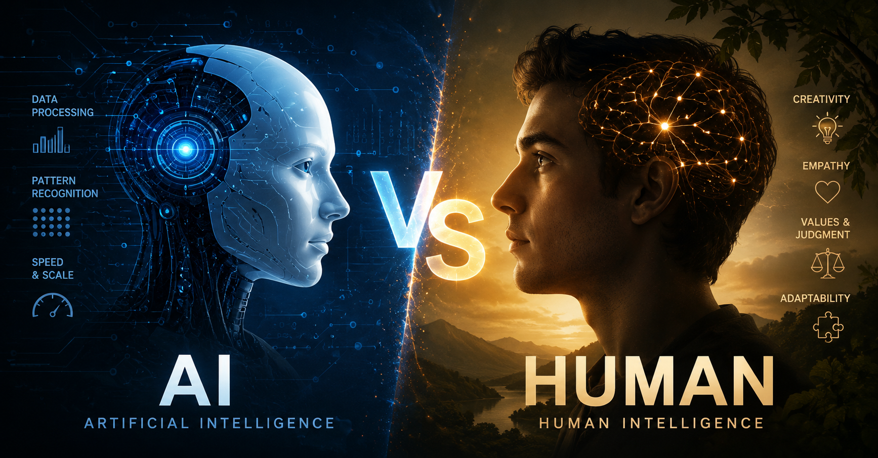 ai vs human intelligence