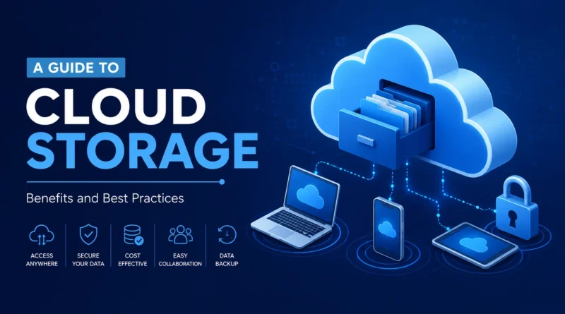 A Guide to Cloud Storage: Benefits and Best Practices