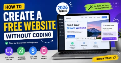 How to Create a Free Website Without Coding