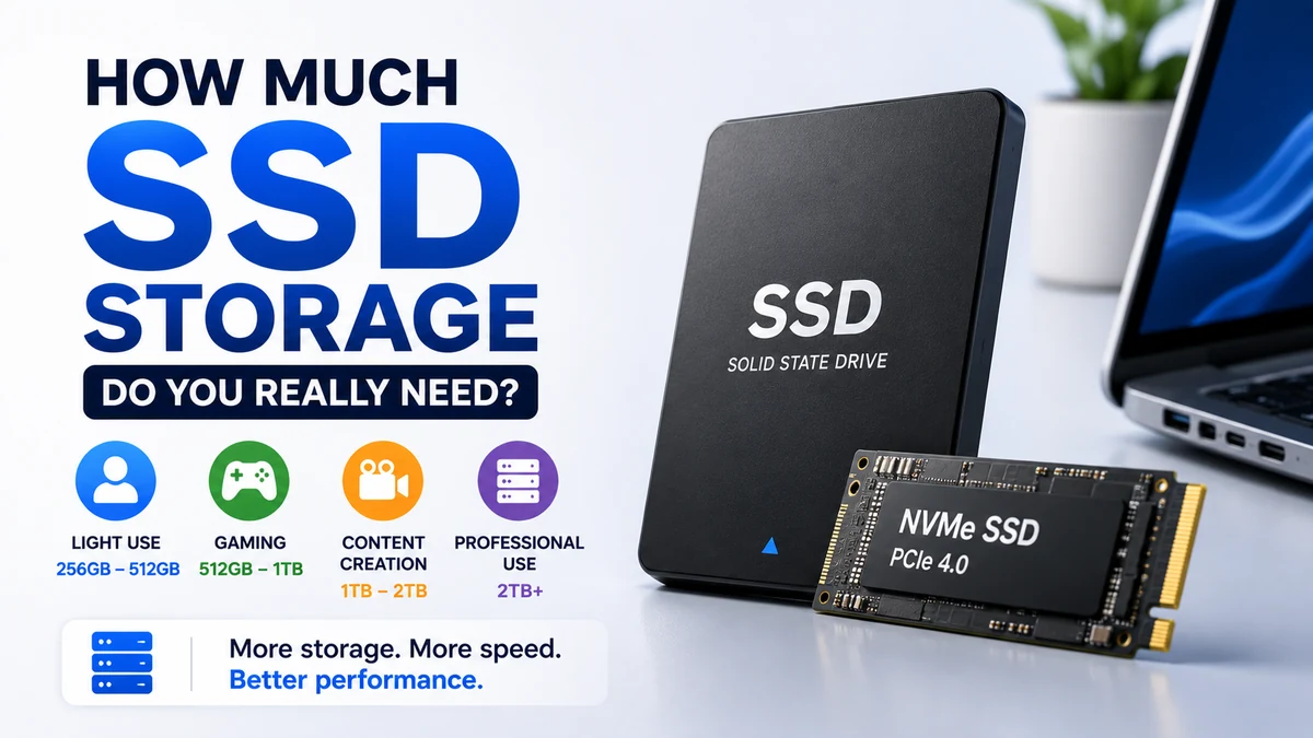 How Much SSD Storage Do You Really Need?