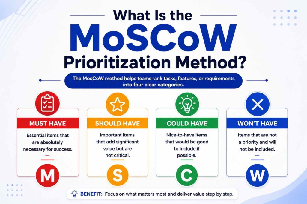 What Is the MoSCoW Prioritization Method