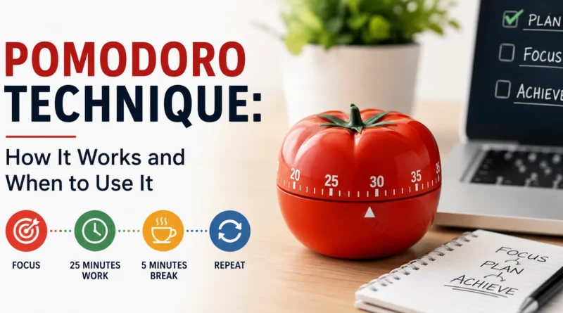 Pomodoro Technique: How It Works and When to Use It