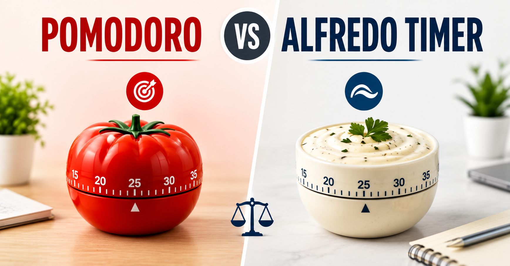 Pomodoro vs Alfredo Timer: Understanding the Productivity Differences