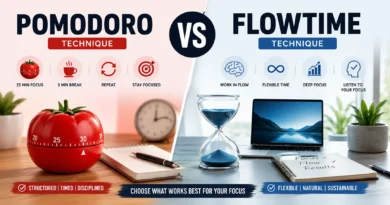 Pomodoro vs Flowtime Technique: Which Focus Method Works Best?
