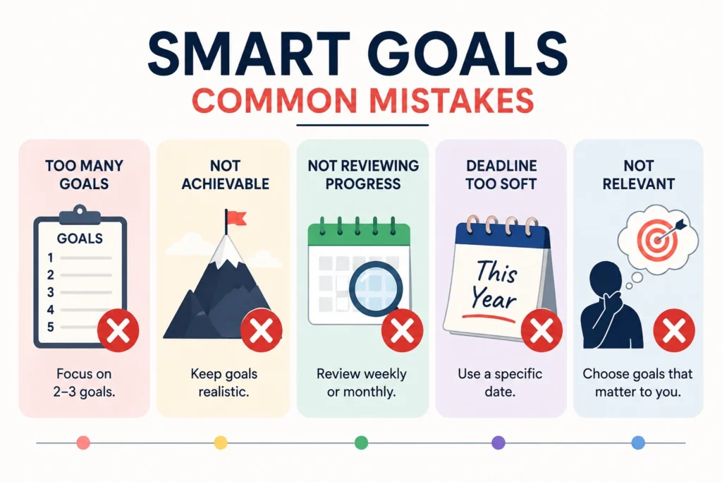 Common Mistakes People Make With SMART Goals