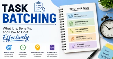 Task Batching: What It Is, Benefits, and How to Do It Effectively