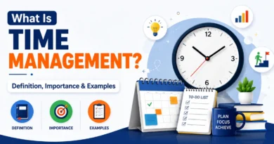 What Is Time Management? Definition, Importance & Examples