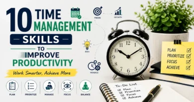 Time Management Skills You Need to Improve Productivity
