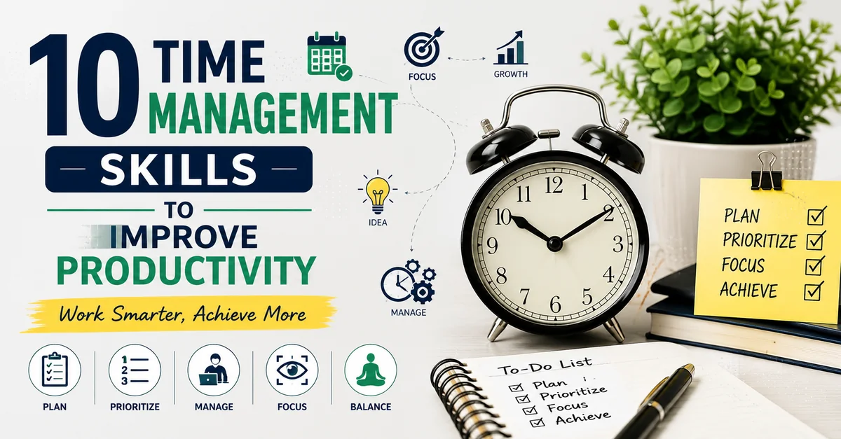 10 Time Management Skills to Improve Productivity