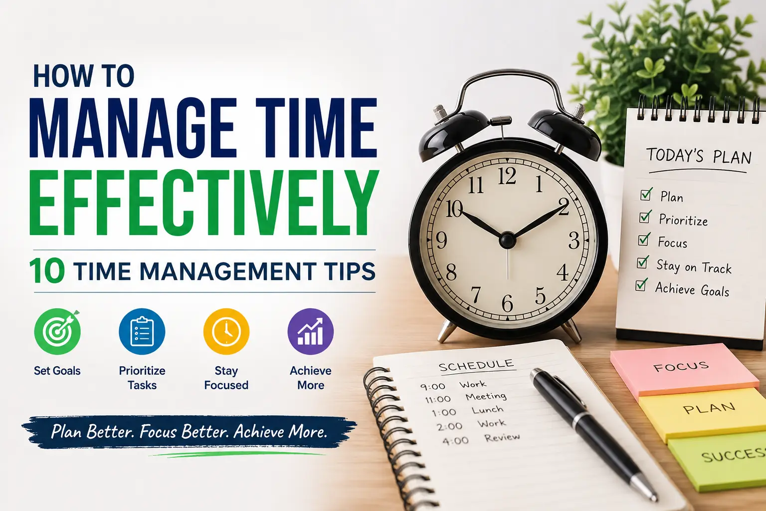 Time Management Tips: The Complete Guide to Managing Your Time Effectively