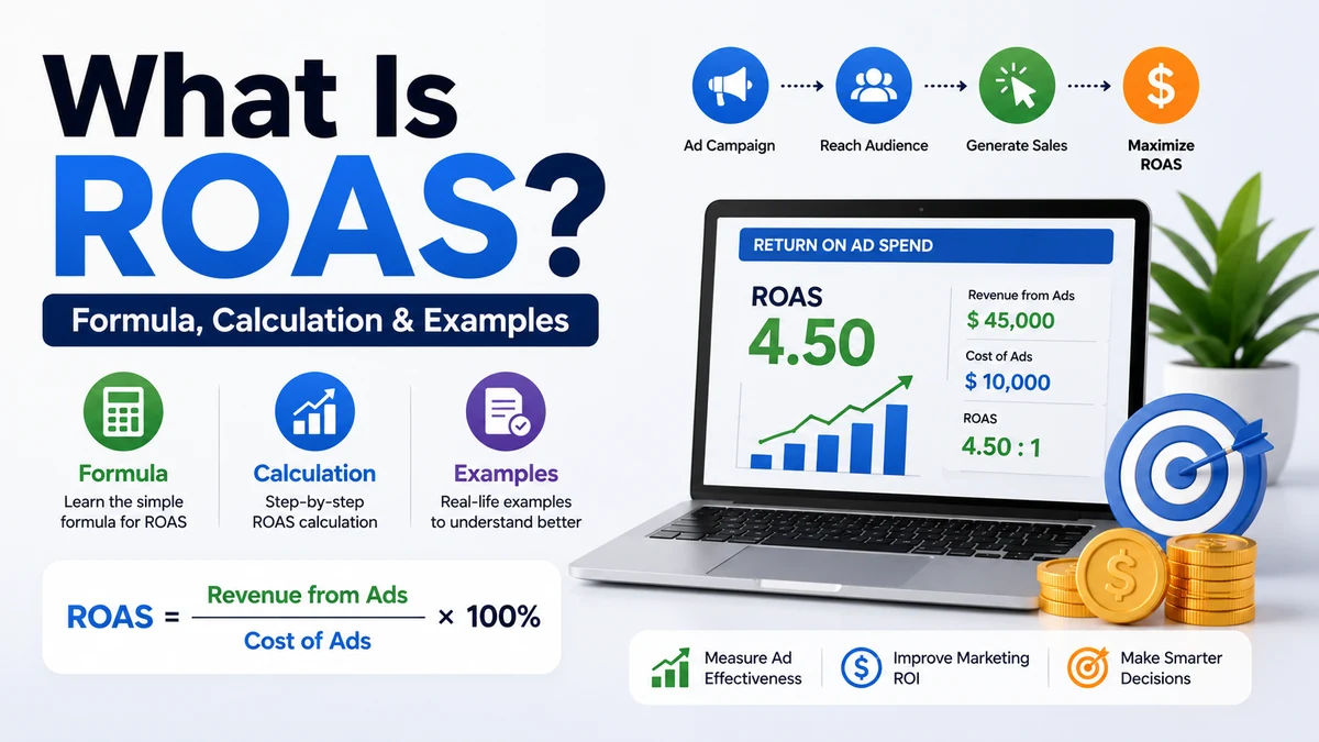 What Is ROAS? Formula, Calculation & Examples