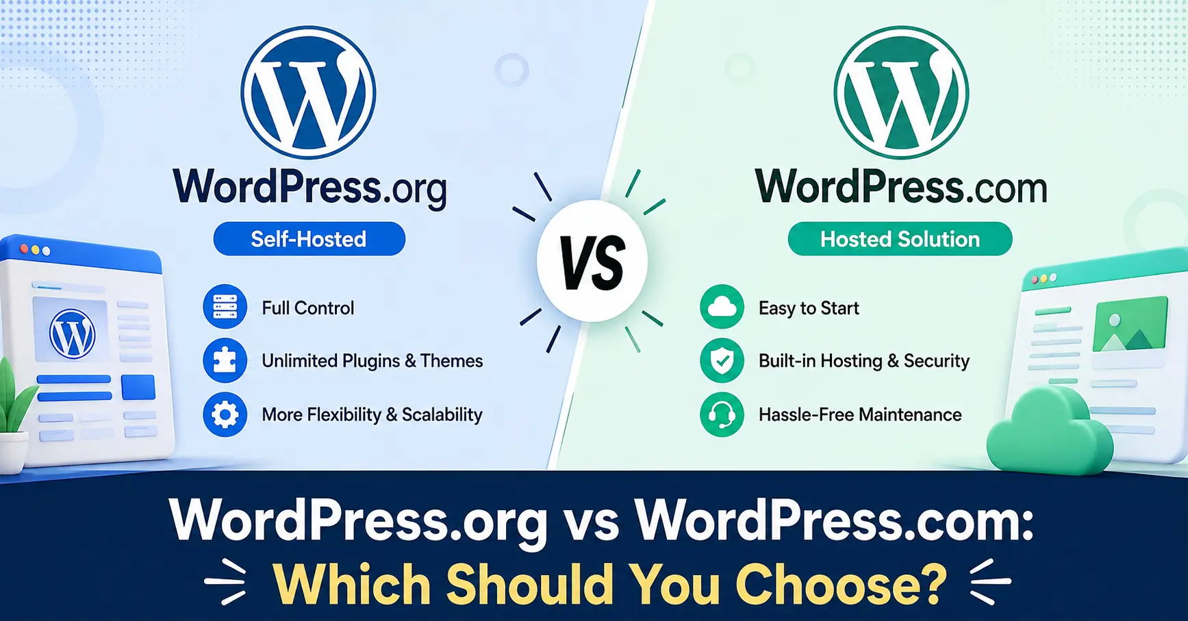 WordPress.org vs WordPress.com: Which Should You Choose?