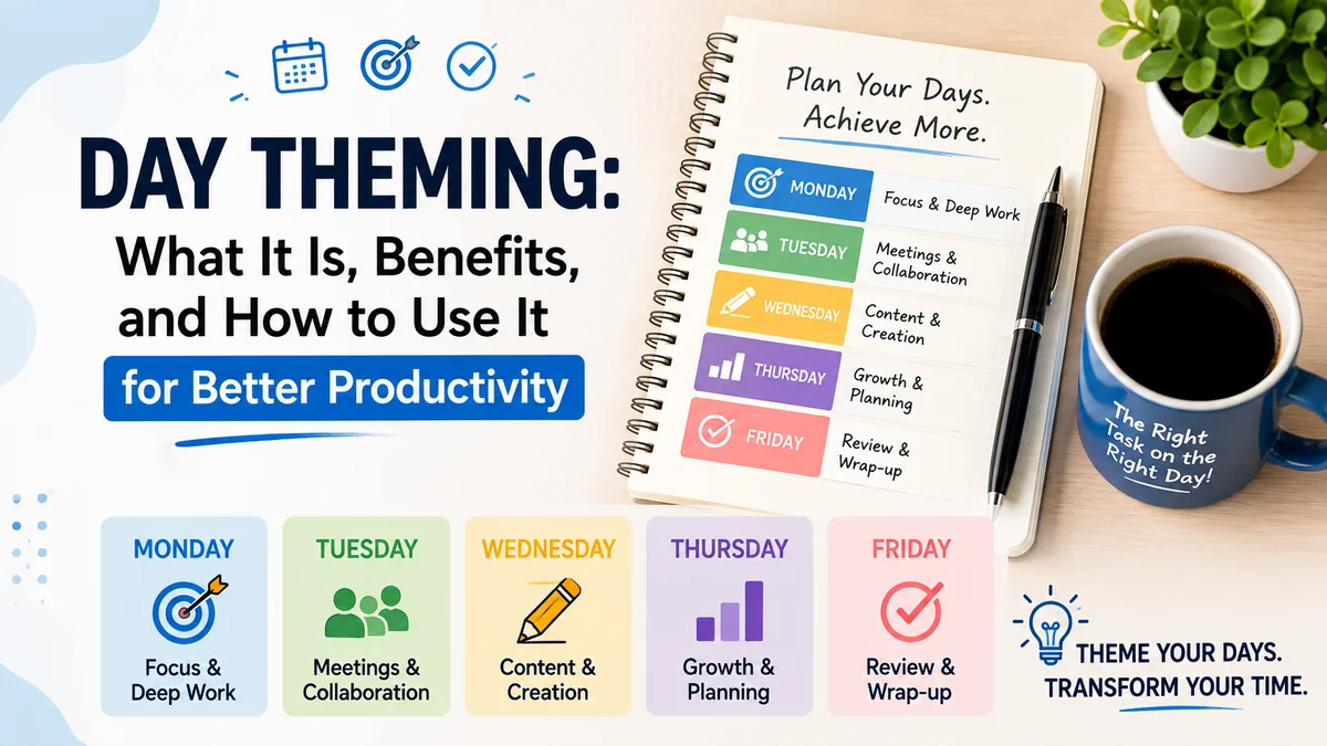 Day Theming: What It Is, Benefits, and How to Use It for Better Productivity