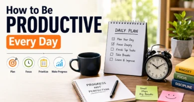 how to be productive every day