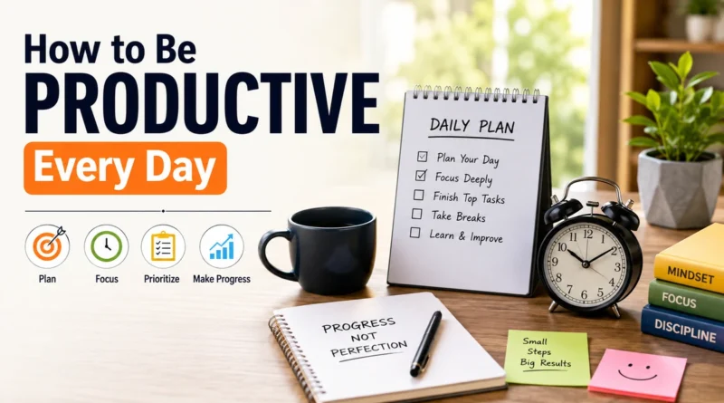 how to be productive every day