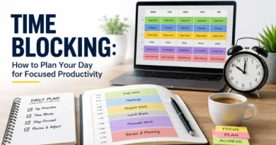 Time Blocking: How to Plan Your Day for Focused Productivity