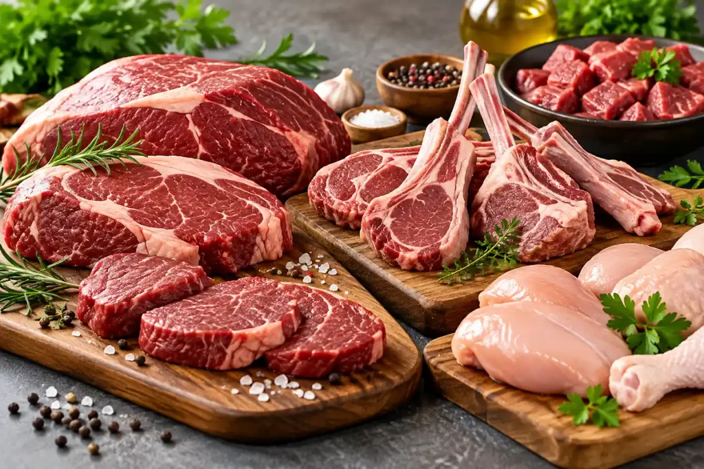 Vitamin B12 source - beef mutton other meats