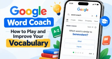 Word Coach guide to playing vocabulary quizzes and improving vocabulary