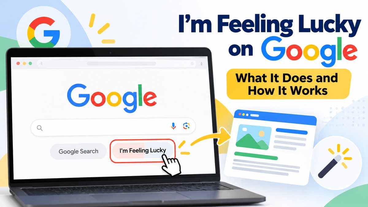 I’m Feeling Lucky on Google: What It Does and How It Works
